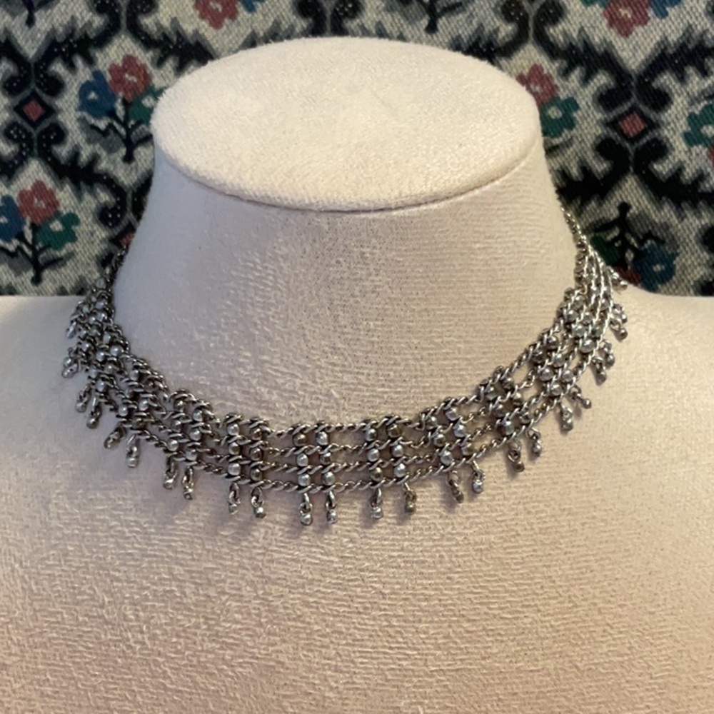 Vintage choker upcycled